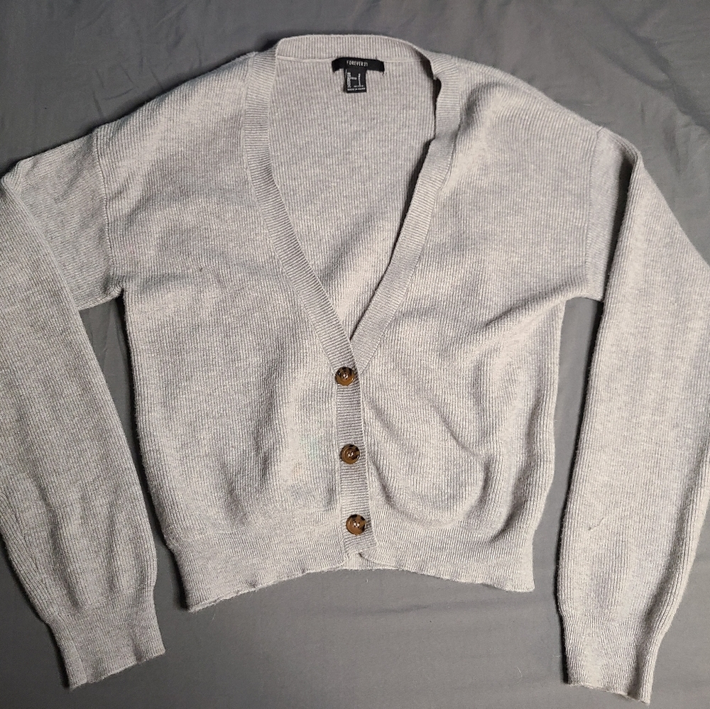 Cropped Cardigan